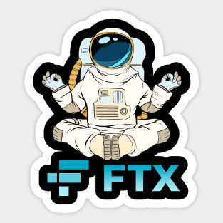 FTX US  Crypto Cryptocurrency FTX  coin token Sticker